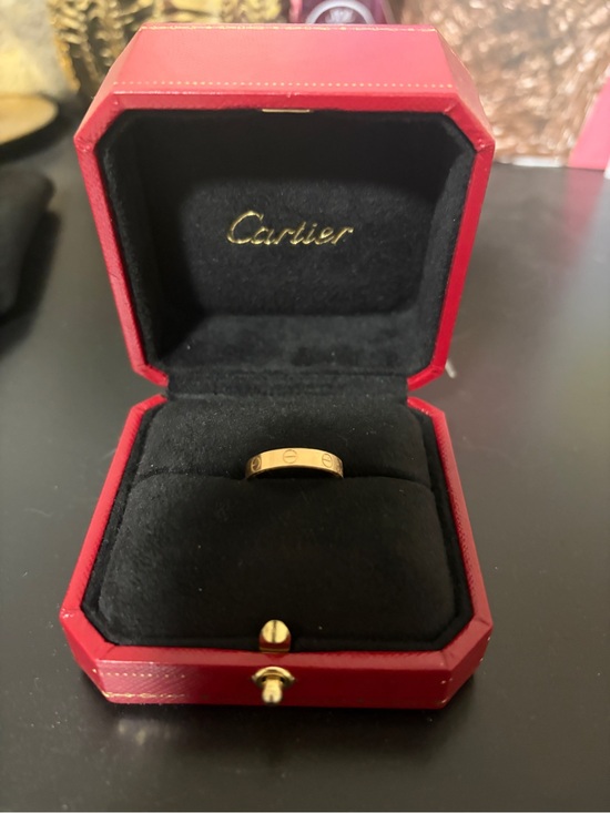 Cartier Jewelry - Cartier mini yellow gold love ring 54 - 7